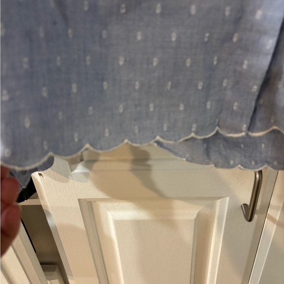 Joie Elegant Sky Blue Women's Blouse - Picture 5 of 5